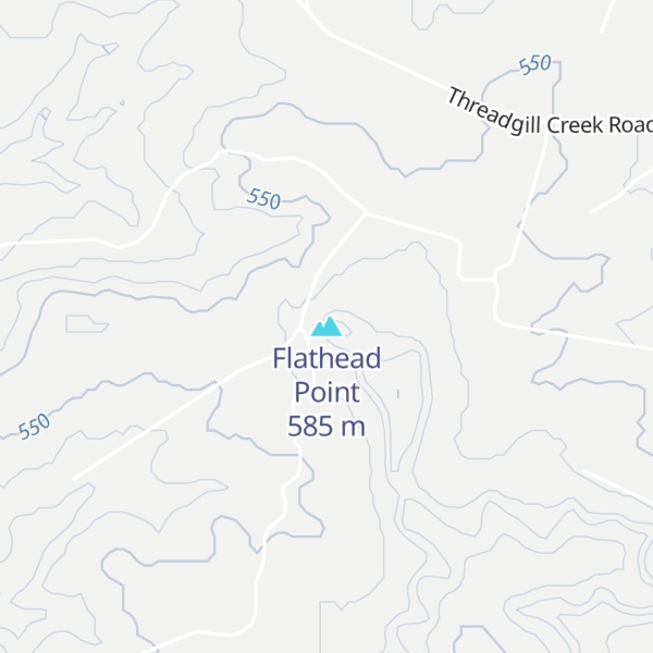 Map of Flathead Point