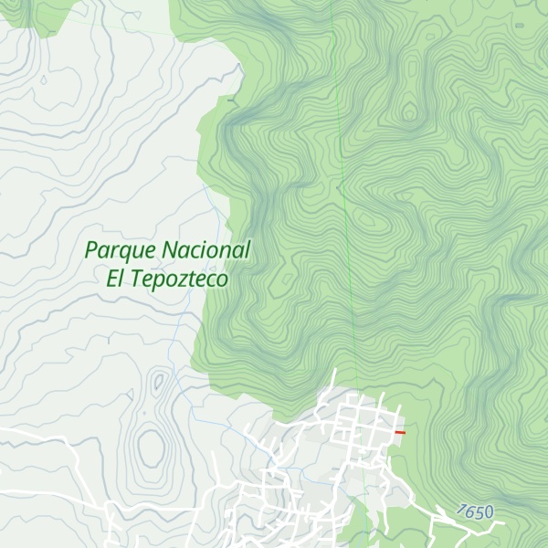 Map of Cerro La Ventana