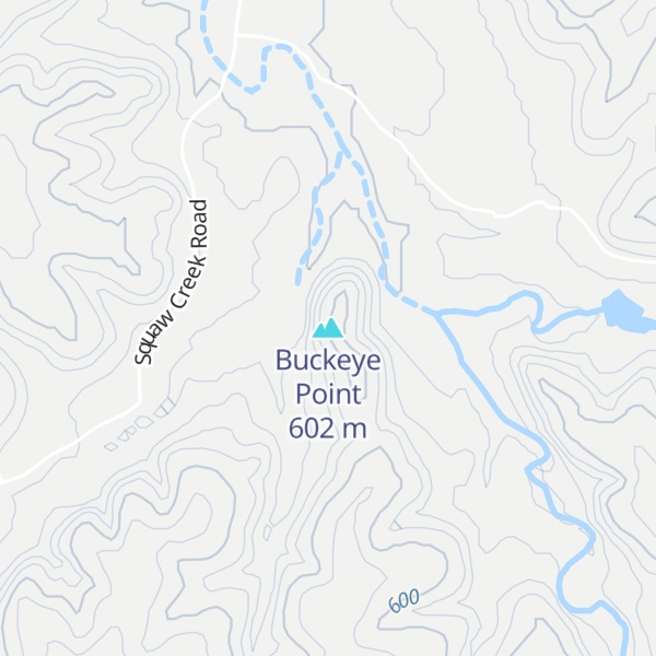 Map of Buckeye Point