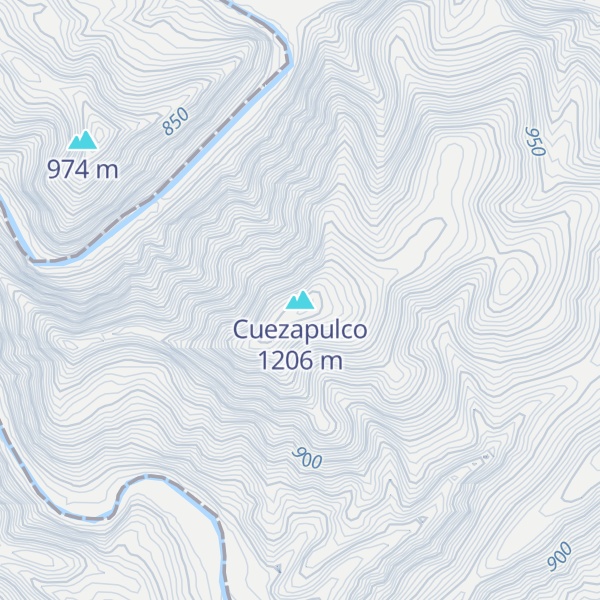 Map of Cuezapulco