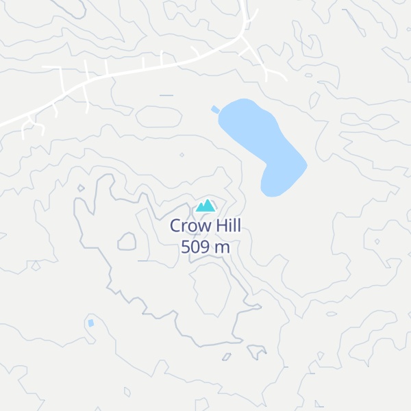 Map of Crow Hill