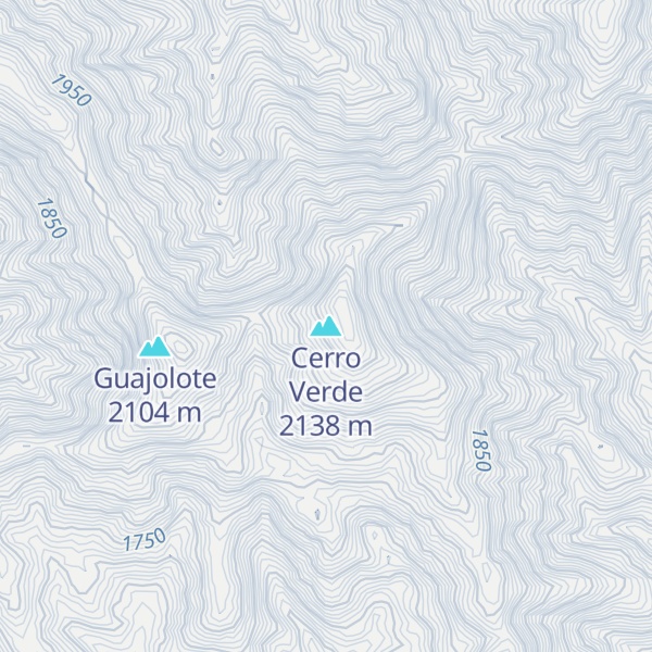 Map of Cerro Verde