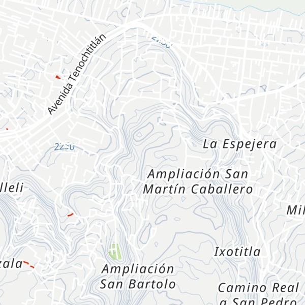 Map of Cerro La Palma