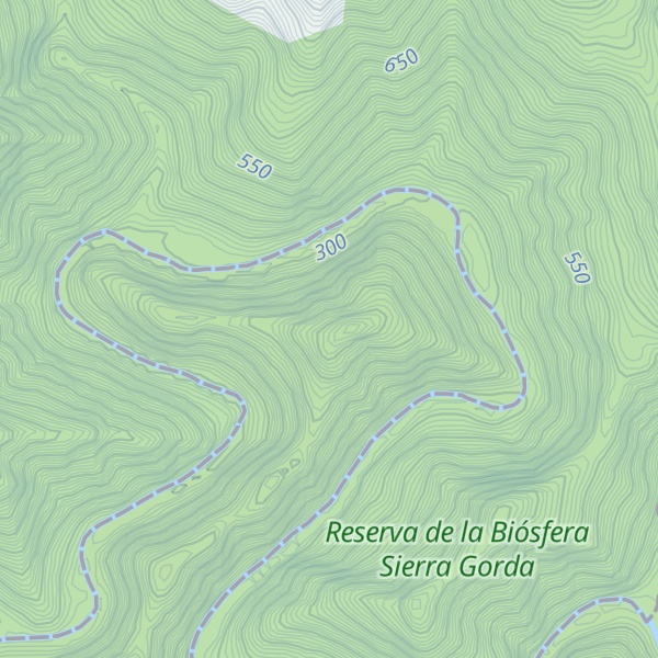 Map of Cerro Cruzado