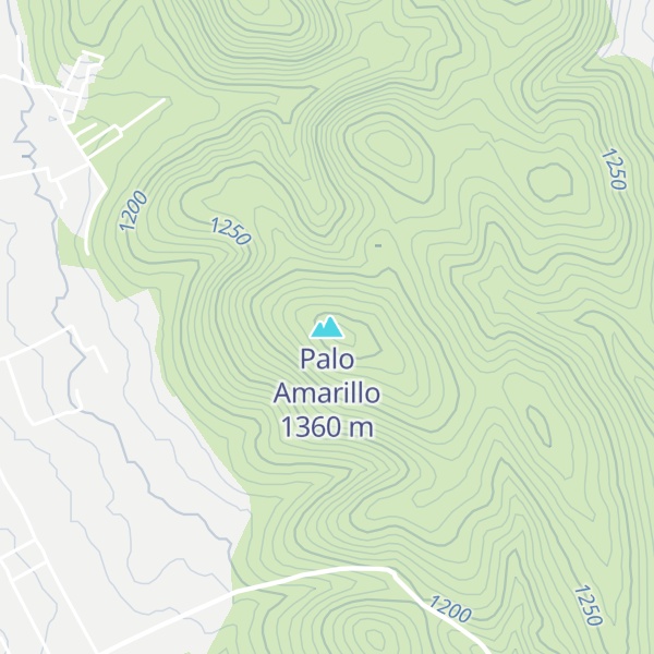 Map of Palo Amarillo