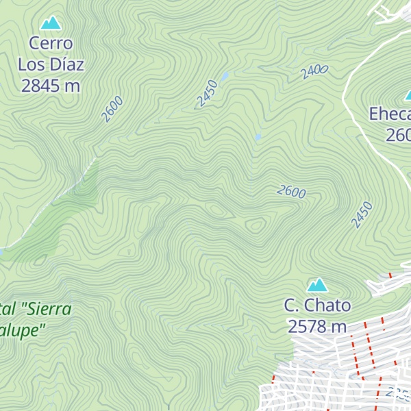 Map of Cerro Largo
