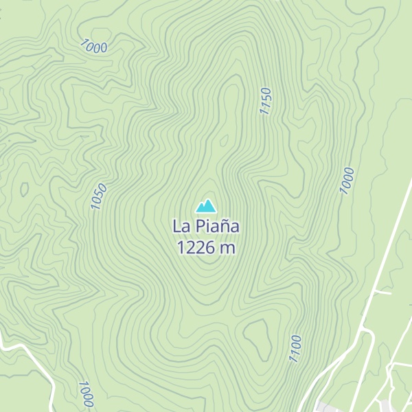 Map of La Piaña