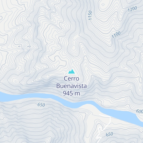 Map of Cerro Buenavista