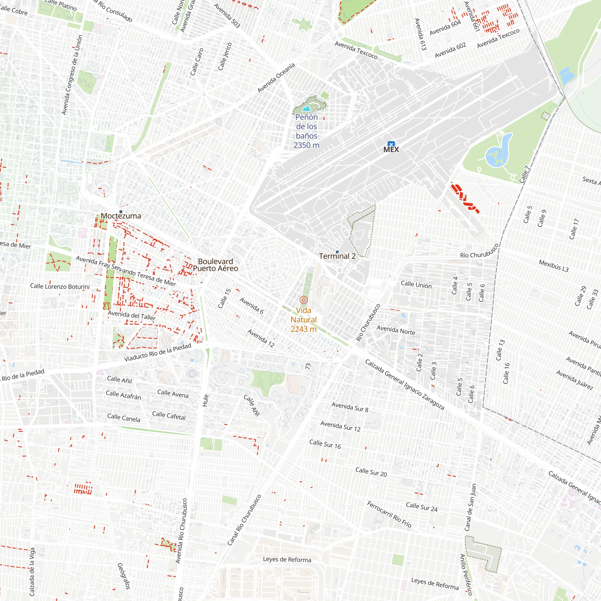 Cabaña el abuelo Faustino map