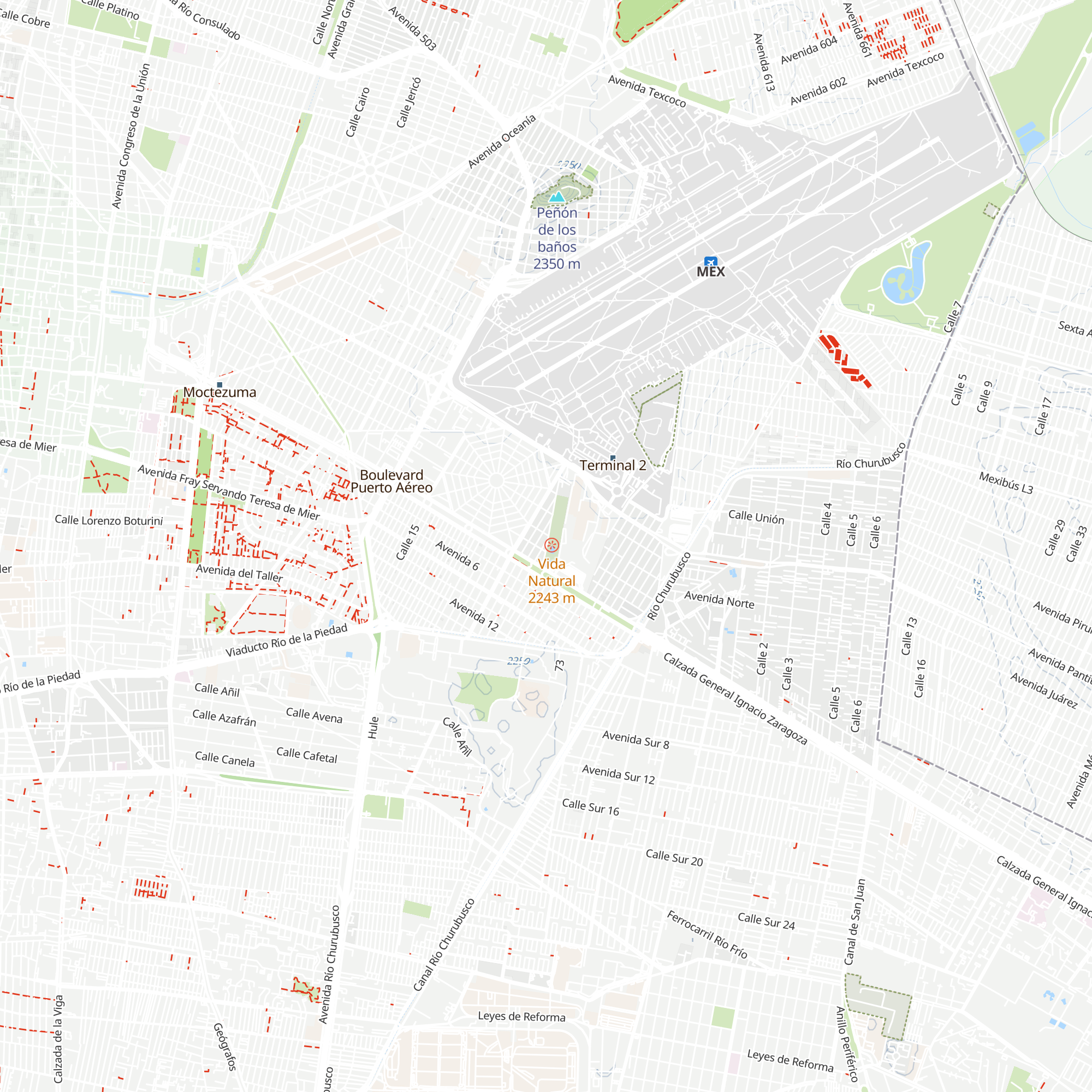 Cabaña el abuelo Faustino map