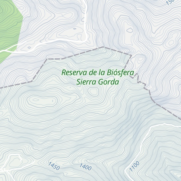 Map of Cerro El Tule