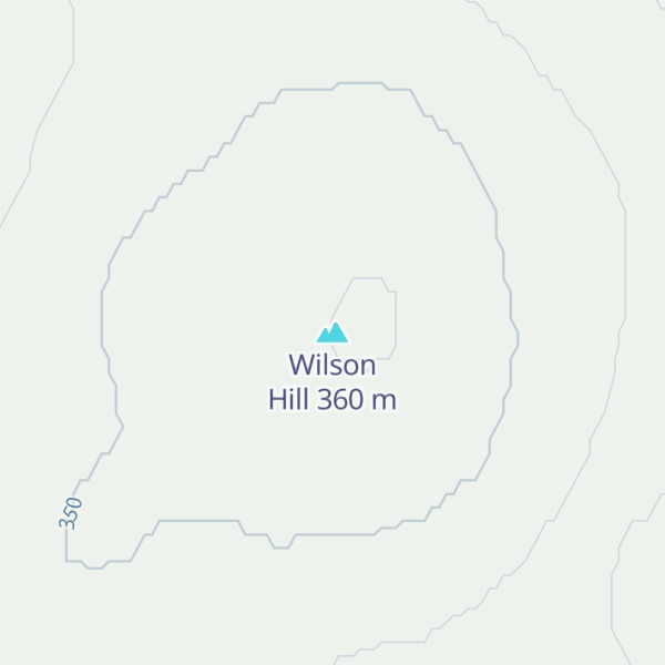 Map of Wilson Hill