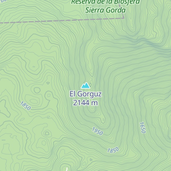 Map of El Gorguz