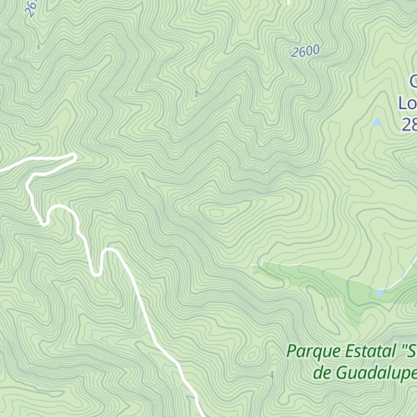 Map of Chicoquauhyo - C. del Ocote