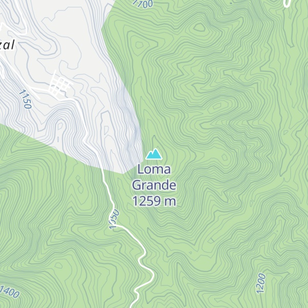 Map of Loma Grande