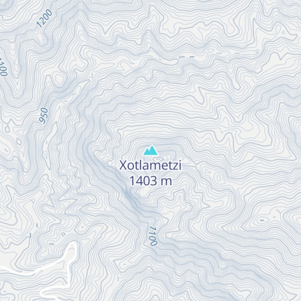 Map of Xotlametzi
