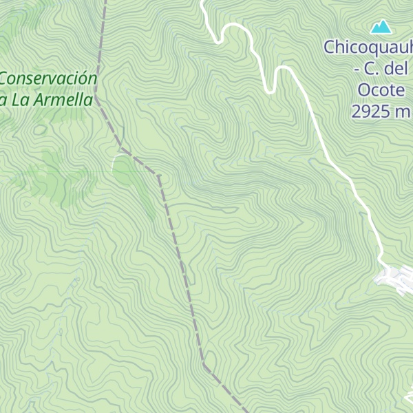 Map of C. Terreros
