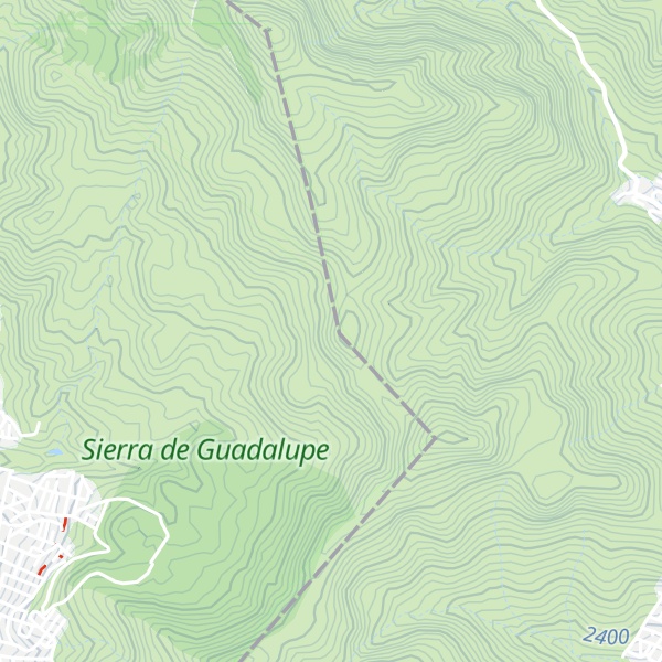 Map of C. Puente de Vacas