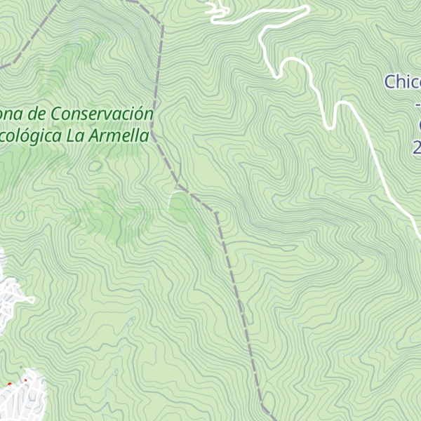Map of Cerro Alto - Tierra Amarilla
