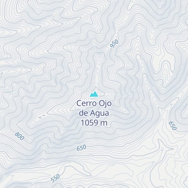 Map of Cerro Ojo de Agua