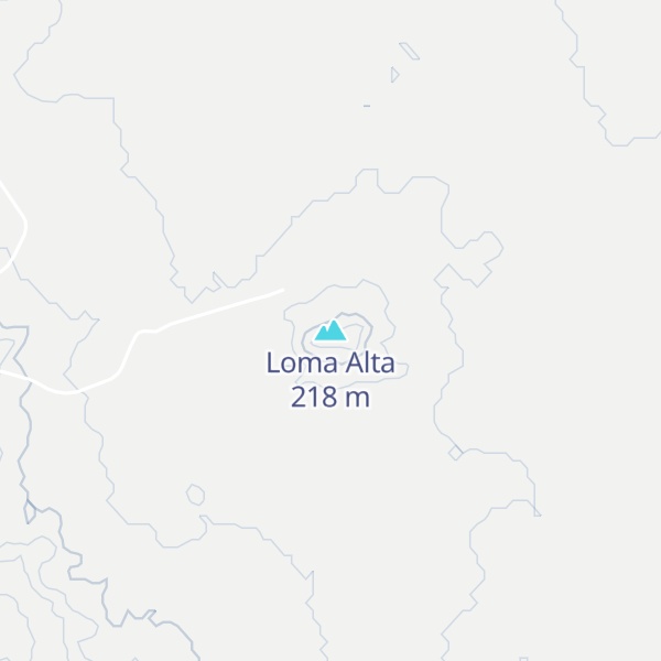 Map of Loma Alta