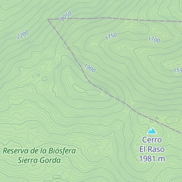 Map of Cerro Piedra de la Colmena