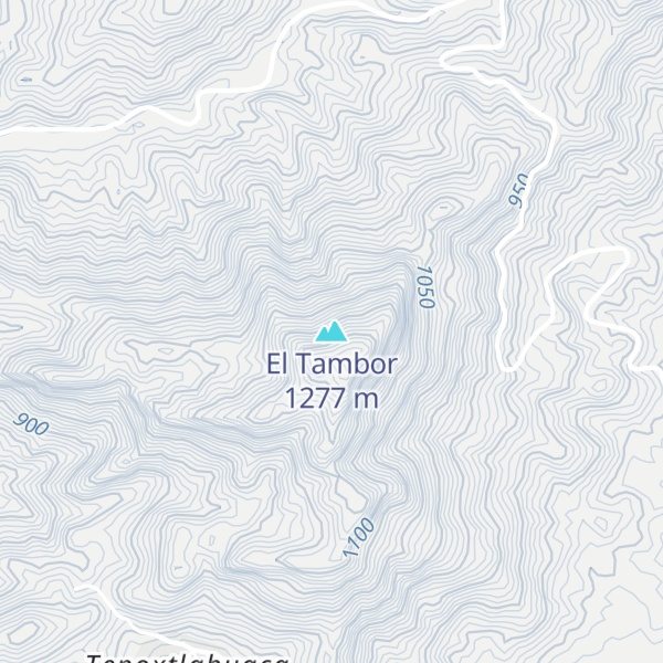 Map of El Tambor