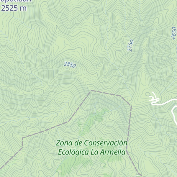 Map of Sombrerero