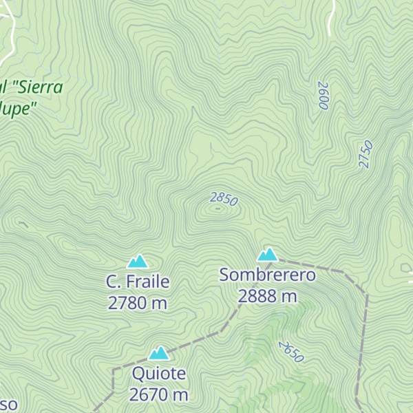 Map of Otontepetl
