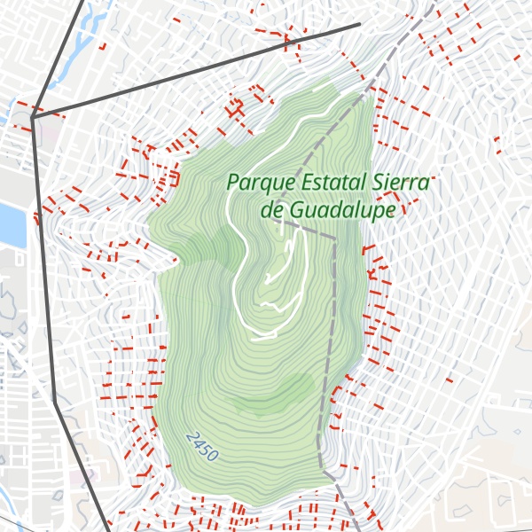 Map of C. Chiquihuite