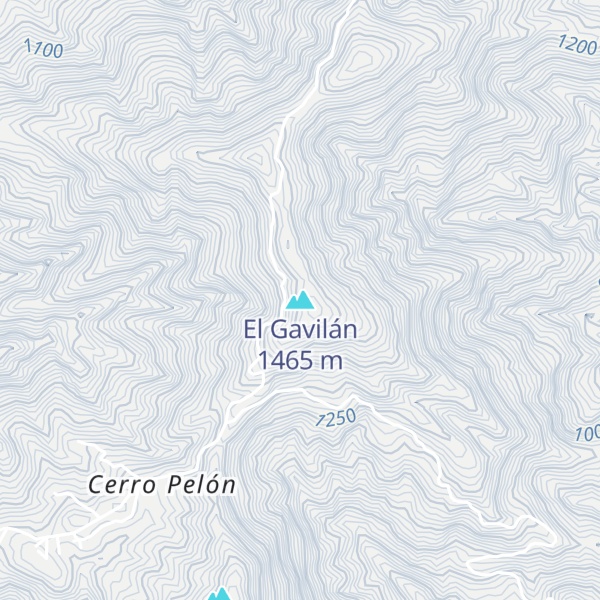 Map of El Gavilán