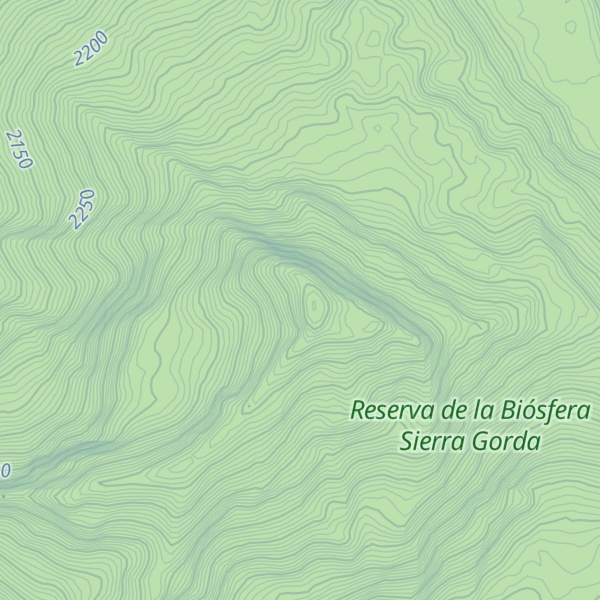 Map of Cerro La Joya