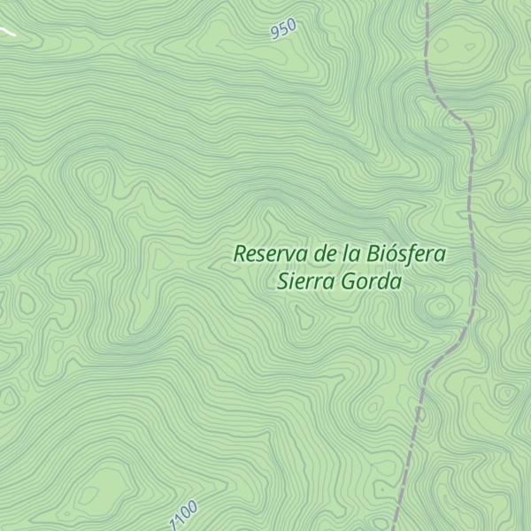 Map of Cerro La Zarza
