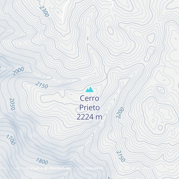 Map of Cerro Prieto