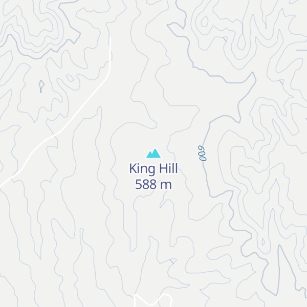 Map of King Hill