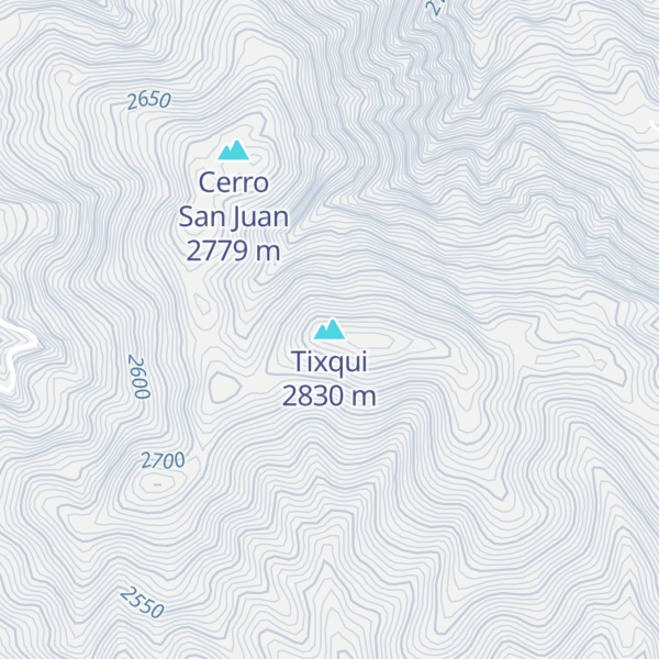 Map of Tixqui