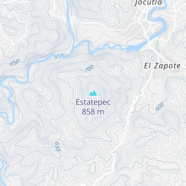 Map of Estatepec