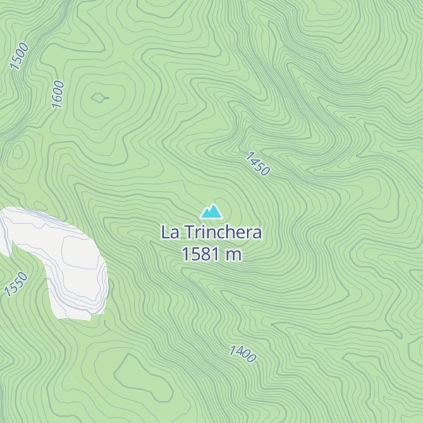 Map of La Trinchera