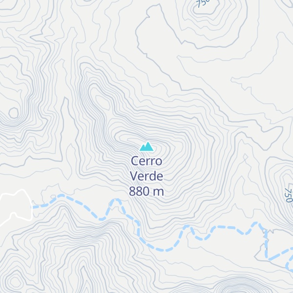Map of Cerro Verde