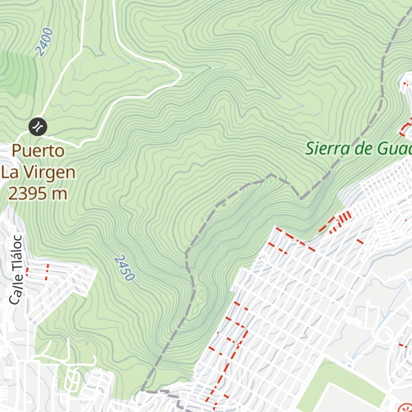 Map of Tianguillo - C. de Chalma