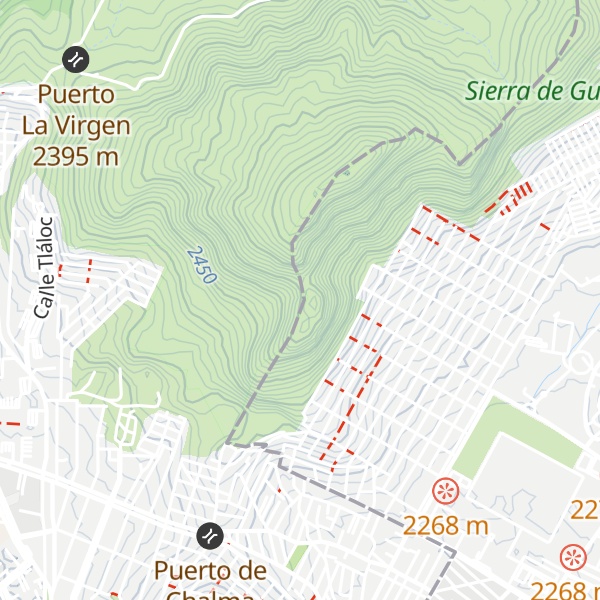 Map of La Corona