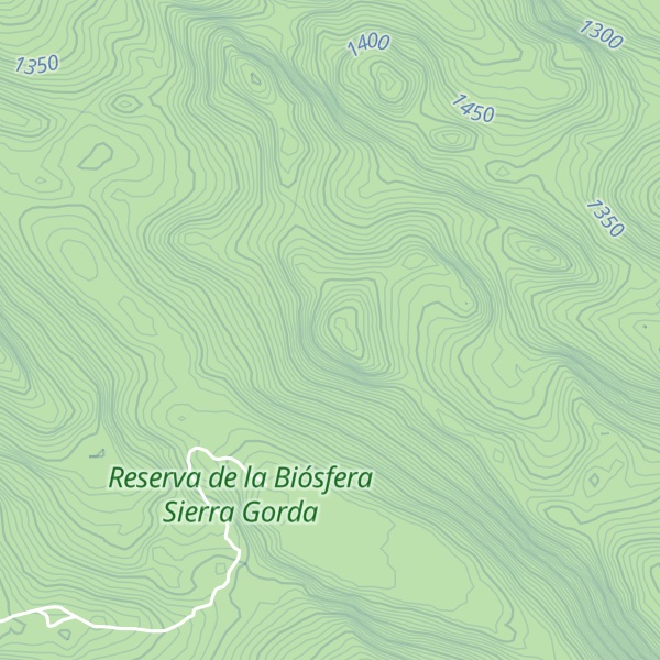Map of Cerro Los Chilares