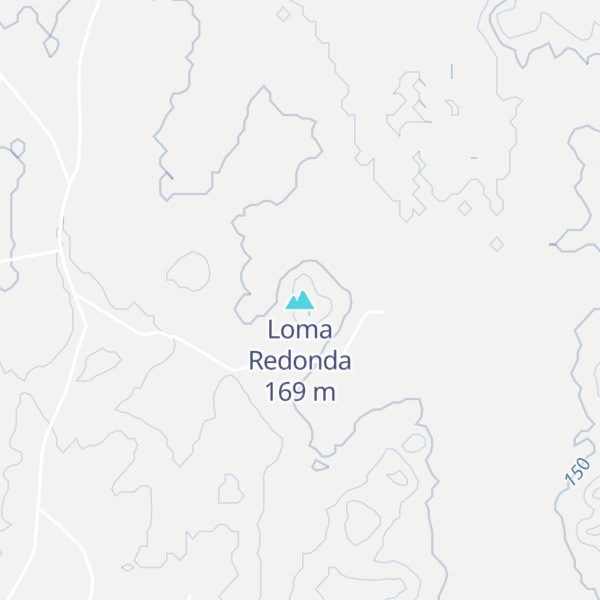 Map of Loma Redonda