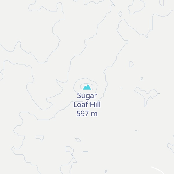 Map of Sugar Loaf Hill