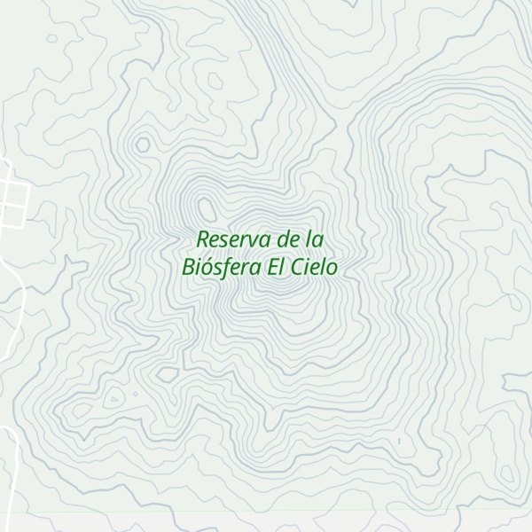 Map of Cerro El Chamalito