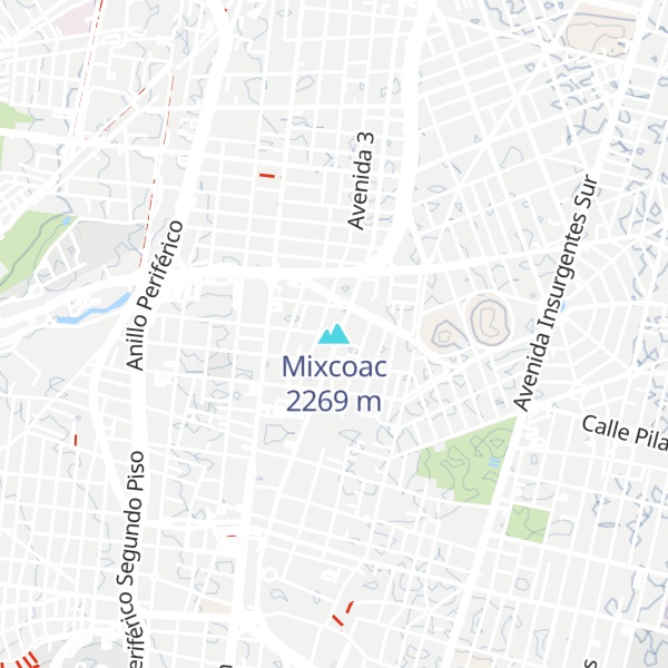 Map of Mixcoac