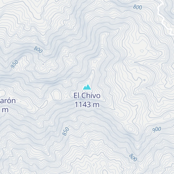 Map of El Chivo