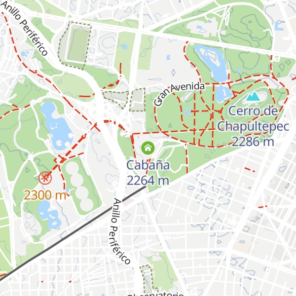Map of Cabaña