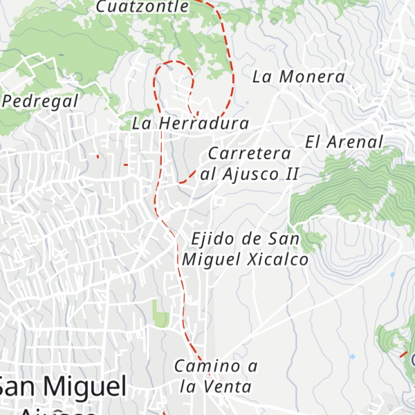 Map of Cabaña Encantada