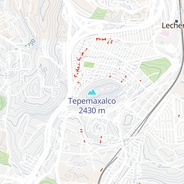 Map of Tepemaxalco
